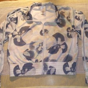 Floral Zip-Up Jacket